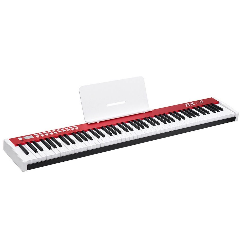 Piano électronique professionnel sensible au toucher, clavier midi