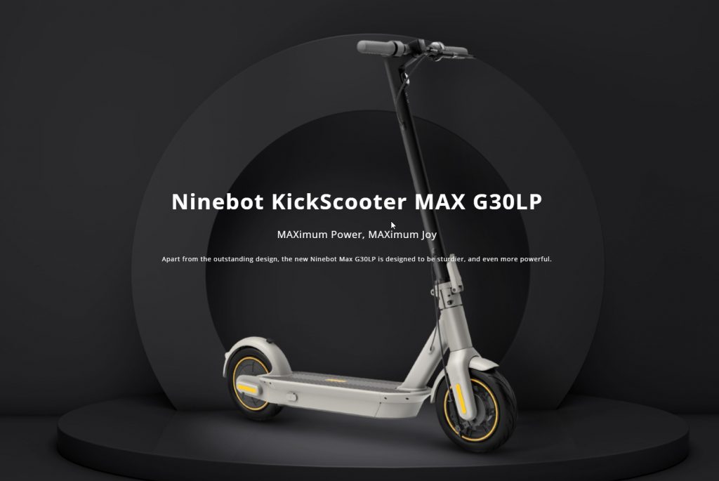 gshopper, coupon, banggood, Ninebot-MAX-G30LP-Electric-Scooter