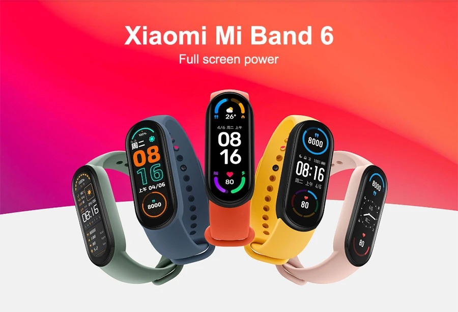 geekbuying, gearbest, coupon, banggood, Xiaomi-Mi-Band-6-Smart-Watch