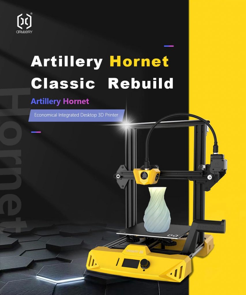 geekbuying, gearbest, coupon, tomtop, Artillery-Hornet-High-Precision-3D-Printer