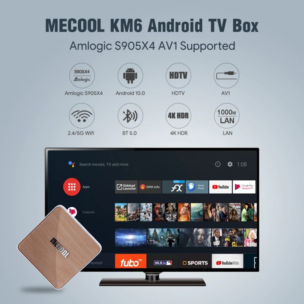 geekbuying, coupon, banggood, MECOOL-KM6-ATV-Deluxe-TV-Box