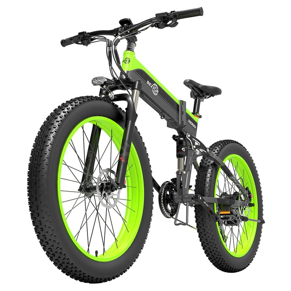 gogobest, wiibuying, coupon, banggood, Bezior-X1000-Folding-Moped-Electric-Bicycle