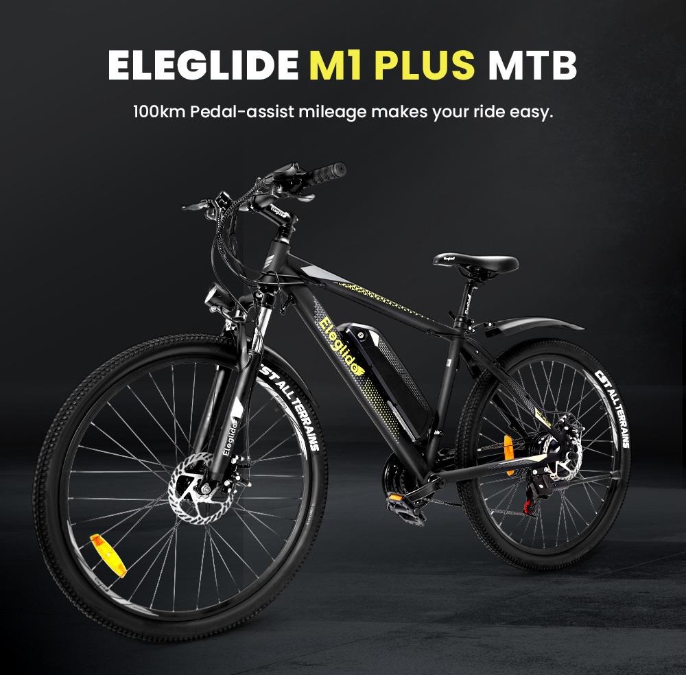 coupon, geekbuying, ELEGLIDE-M1-PLUS-Electric-Bike-27.5-inch-Mountain-Urban-Bicycle