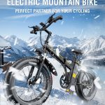 wiibuying, tomtop, kupon, geekbuying, JANOBIKE-E20-Fat-Tire-Electric-Folding-Mountain-Bike