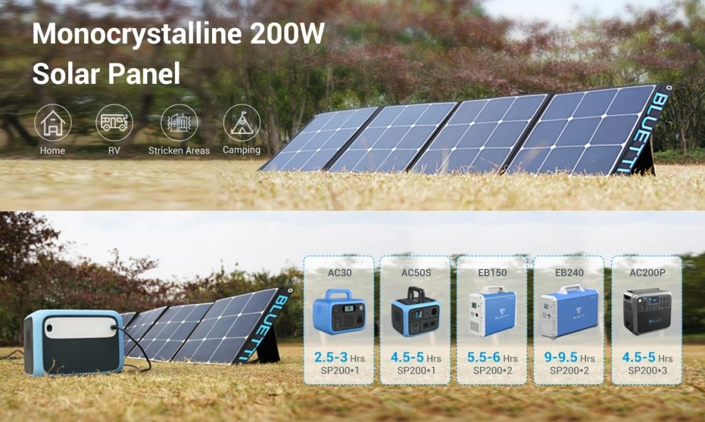 geekmaxi, coupon, geekbuying, BLUETTI-SP200-200w-Solar-Panel