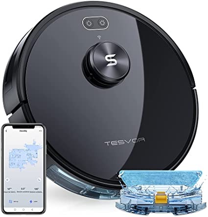 geekmaxi, coupon, geekbuying, Tesvor-S6-Robot-Vacuum-Cleaner-2-in-1-Vacuuming-Mopping