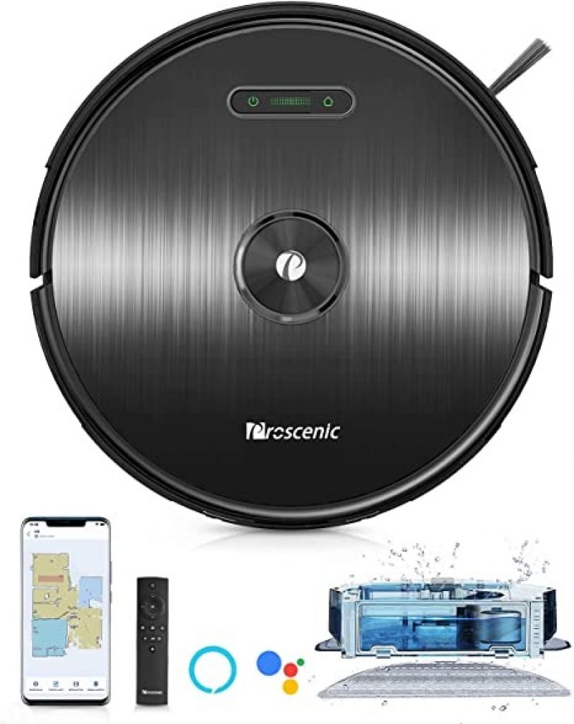 gshopper, coupon, geekbuying, Proscenic-M8-Robot-Vacuum-Cleaner-2-in-1-Vacuuming-and-Mopping