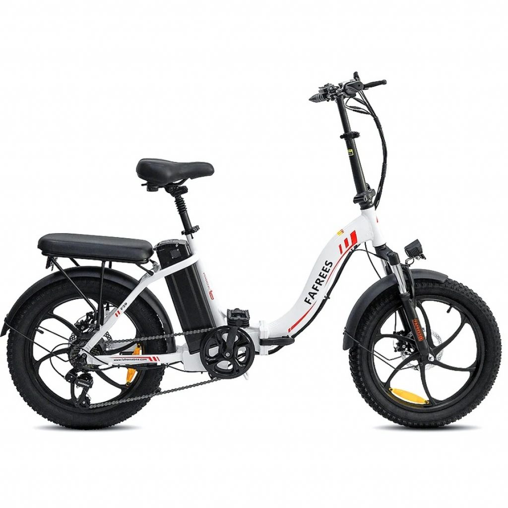 tomtop, banggood, geekbuying, coupon, buybestgear, Fafrees-F20-20-inch-250W-Folding-Step-through-Electric-Bike