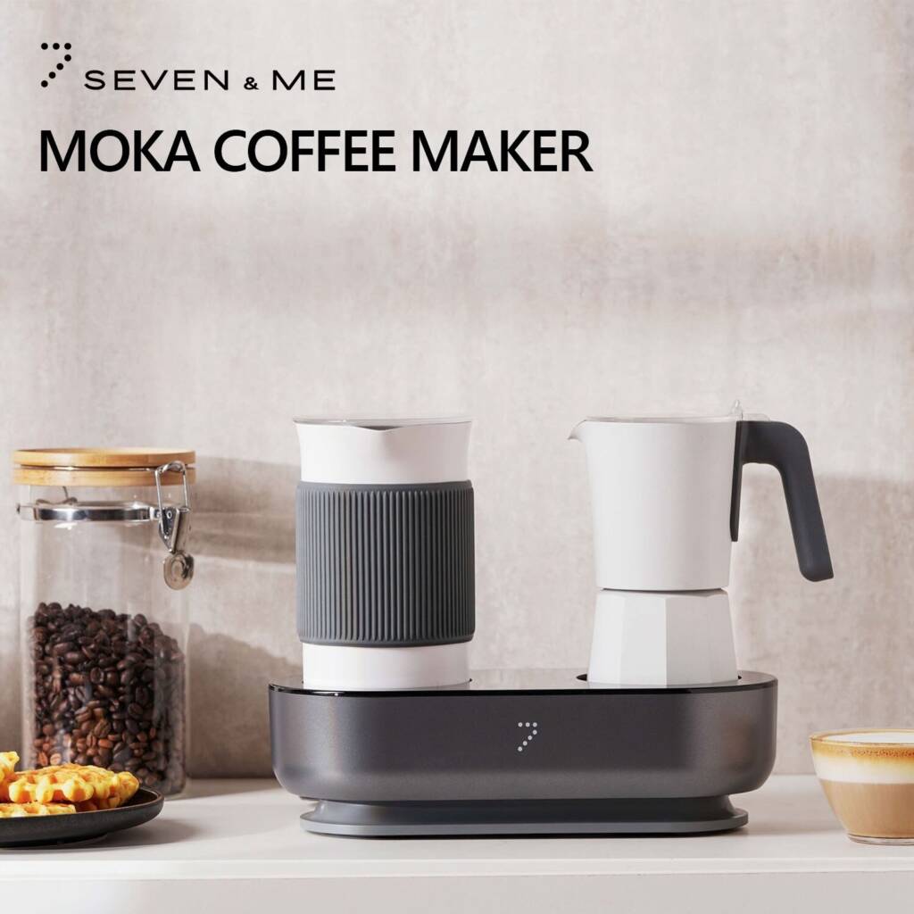 coupon, geekbuying, Seven-Me-CM142-Smart-Coffee-Machine-with-Auto-Milk-Frother