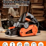 coupon, banggood, TOPSHAK-TS-EP1-710W-6-Amp-Electric-Corded-Hand-Planer-Woodworking-Cutting-Machine