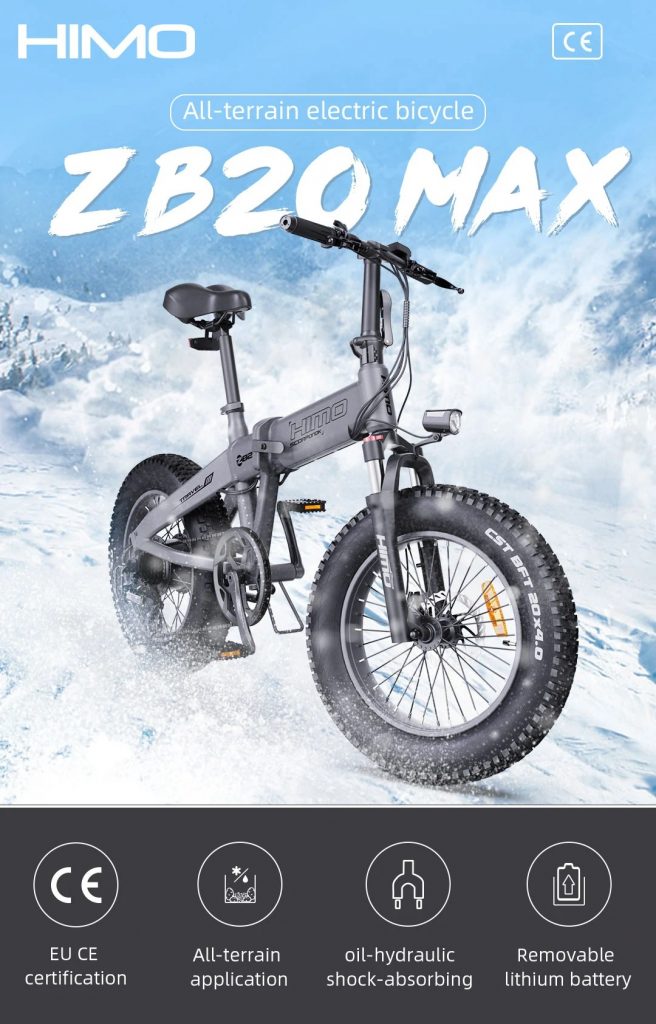 geekbuying, geekmaxi, buybestgear, coupon, banggood, HIMO-ZB20MAX-Electric-Bicycle