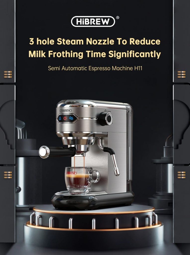 gshopper, coupon, banggood, HiBREW-H11-Semi-Automatic-Espresso-Machine