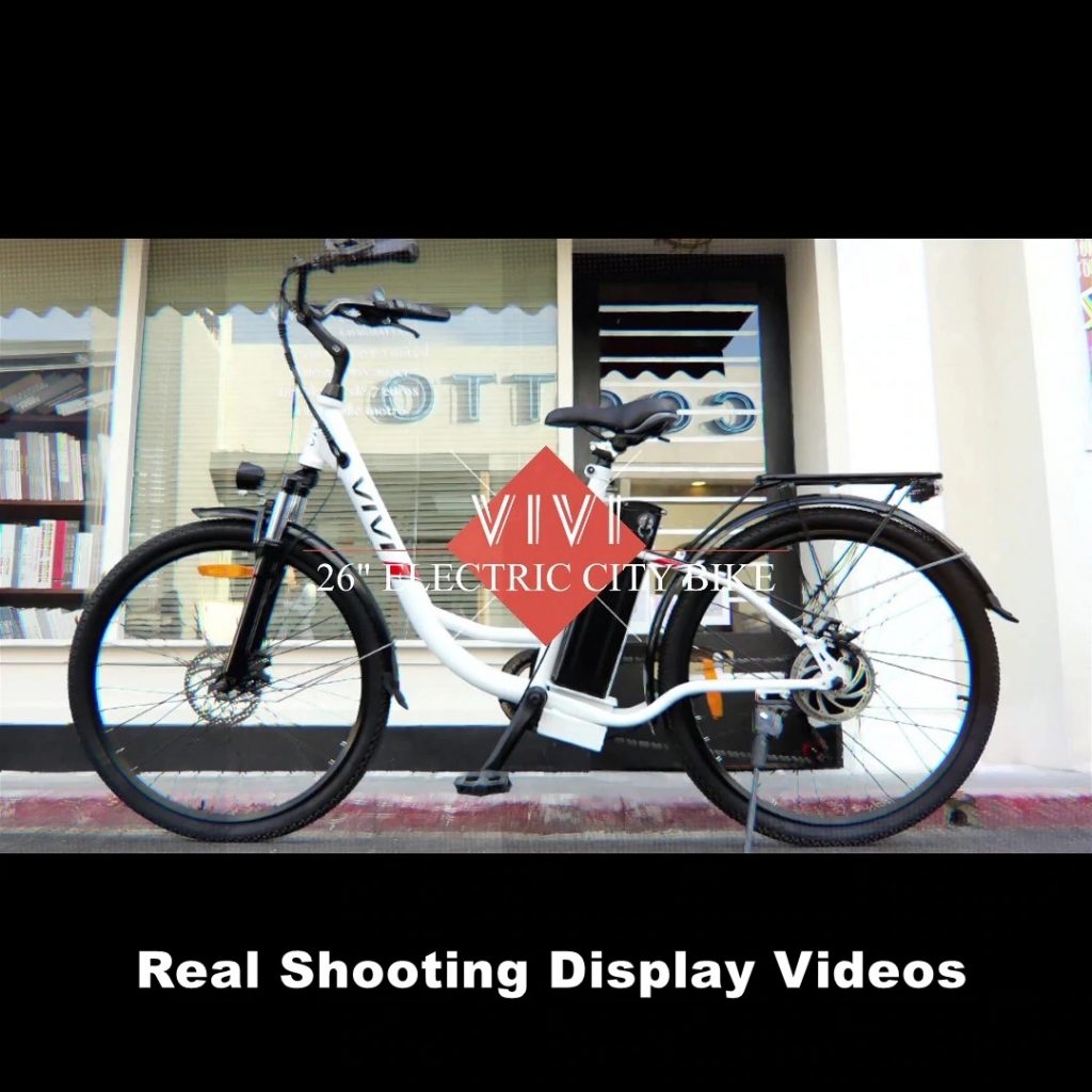 banggood, coupon, geekbuying, VIVI-C26-Electric-Cruiser-City-Bike