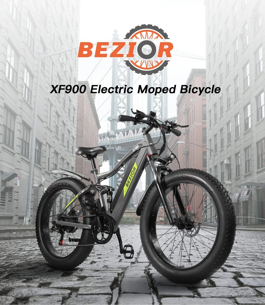 gogobest, gshopper, TOMTOP, buybestgear, coupon, banggood, Bezior-XF900-Electric-Bicycle