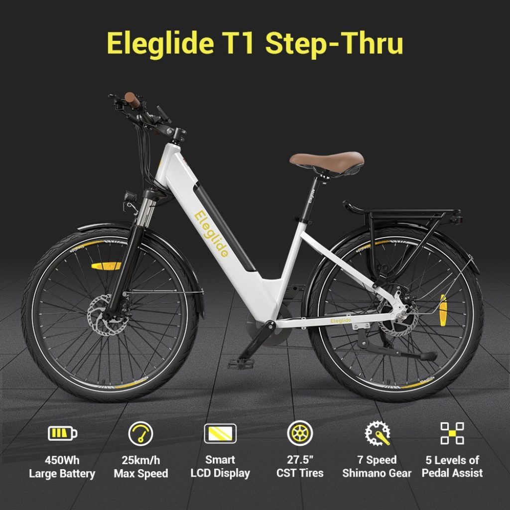 gshopper, कूपन, geekbuying, ELEGLIDE-T1-STEP-THRU-इलेक्ट्रिक-बाइक-एमटीबी-बाइक