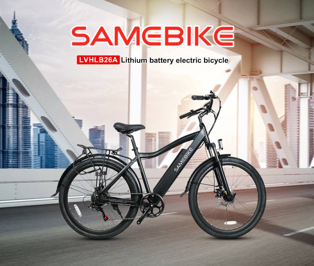 coupon, geekbuying, SAMEBIKE-LVHLB26A-E-bike-Mountain-Bike