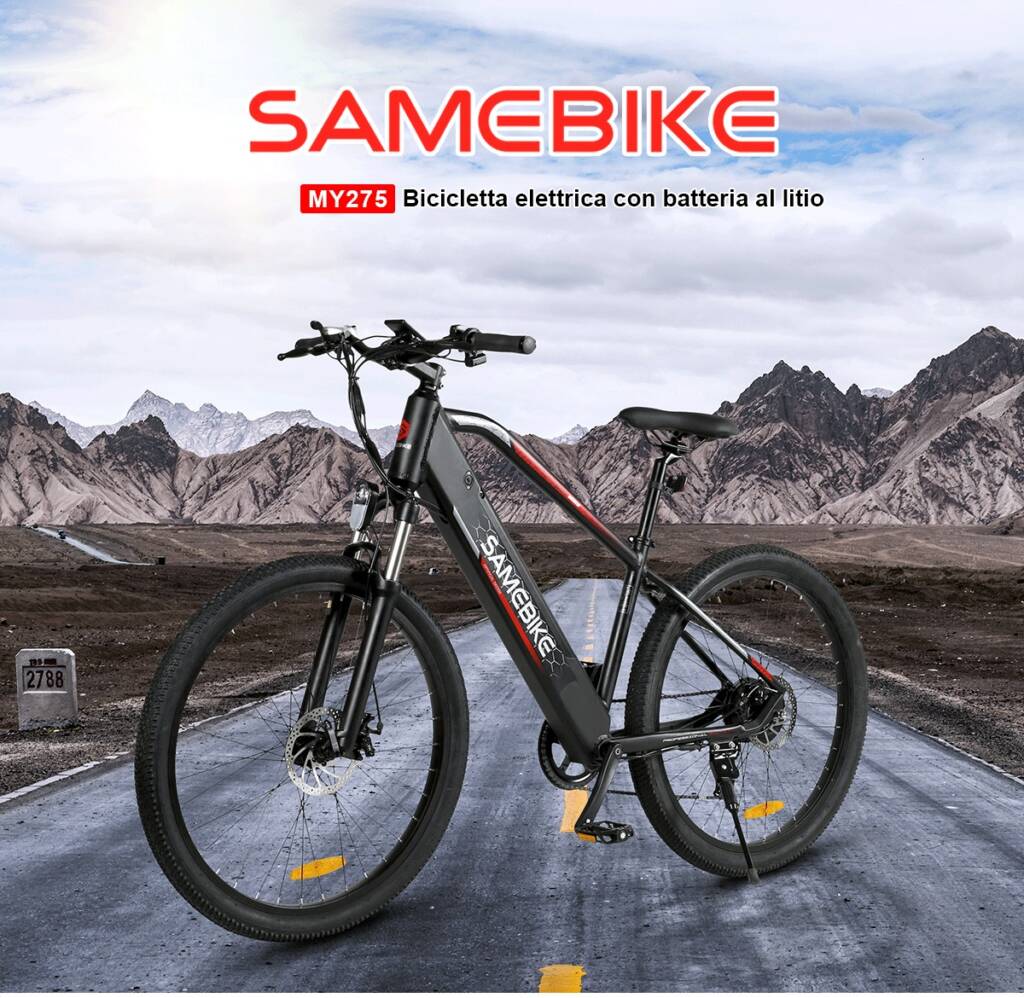 coupon, banggood, SAMEBIKE-MY275-FT-Electric-Bike