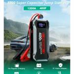 coupon, banggood, KROAK-S300-1200A-400F-Super-Capacitor-Jump-Starter