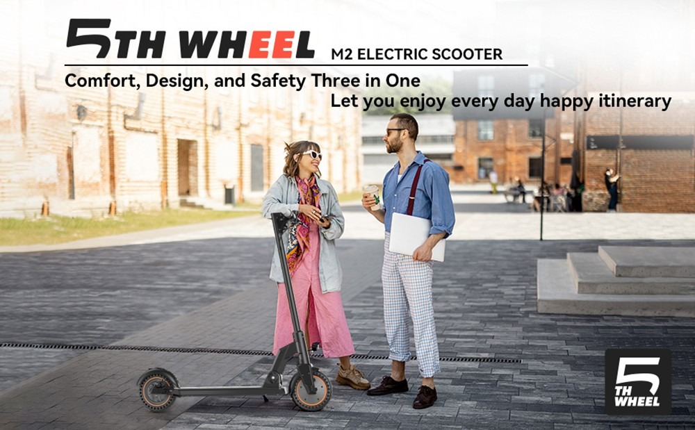 coupon, geekbuying, 5TH-WHEEL-M2-Electric-Scooter