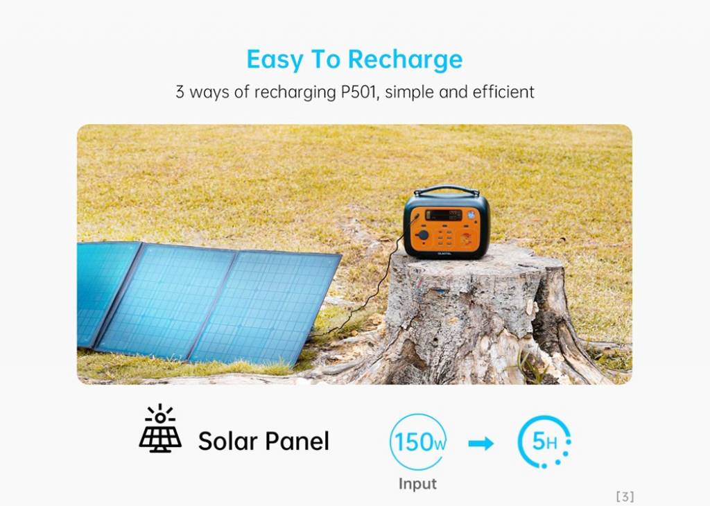 coupon, geekbuying, OUKITEL-P501-Portable-Power-Station-Flashfish-SP-18V-100W-Solar-Panel