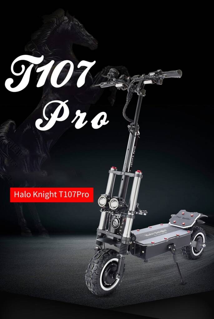 banggood, coupon, geekbuying, Halo-Knight-T107-Pro-Electric-Scooter