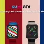 coupon, aliexpress, KUMI-GT6-Two-color-Smart-Watch