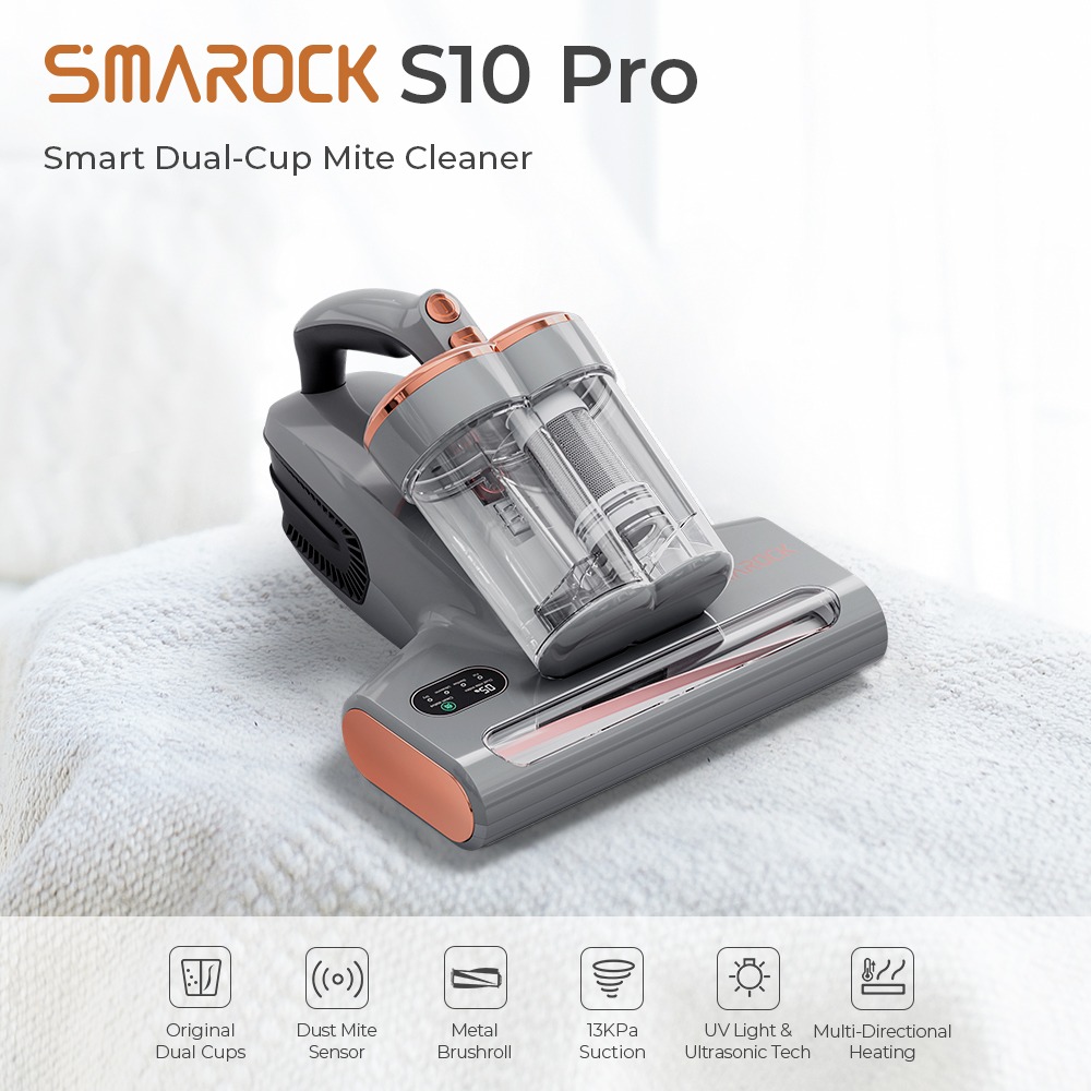geekbuying, coupon, geekmaxi, Smarock-S10-Pro-Double-Barrel-Smart-Mite-Cleaner
