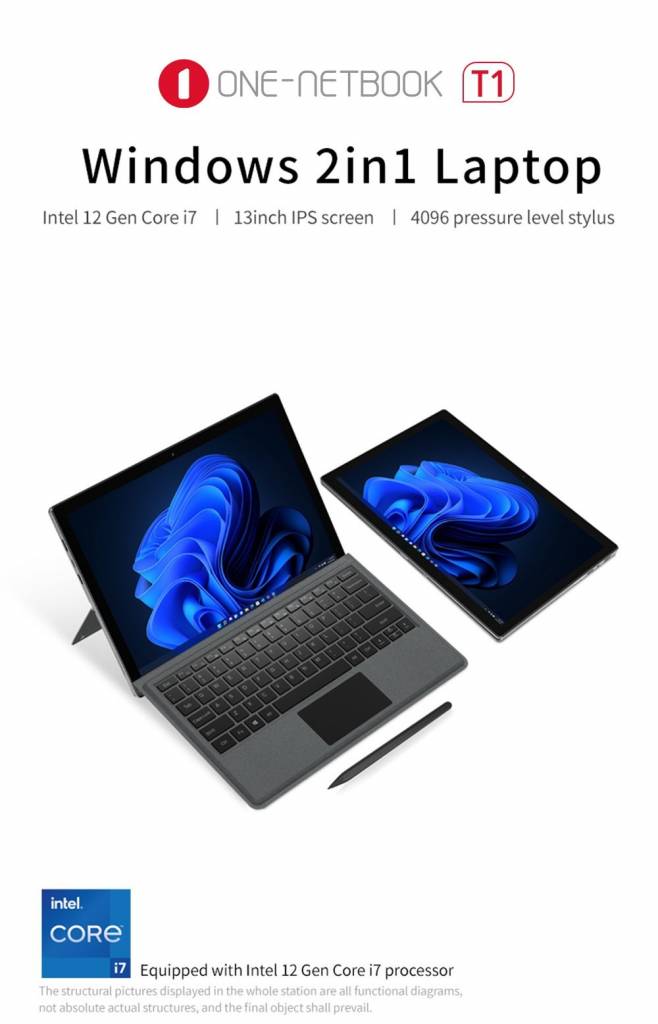 coupon, geekbuying, One-Netbook-T1-2-in-1-Laptop