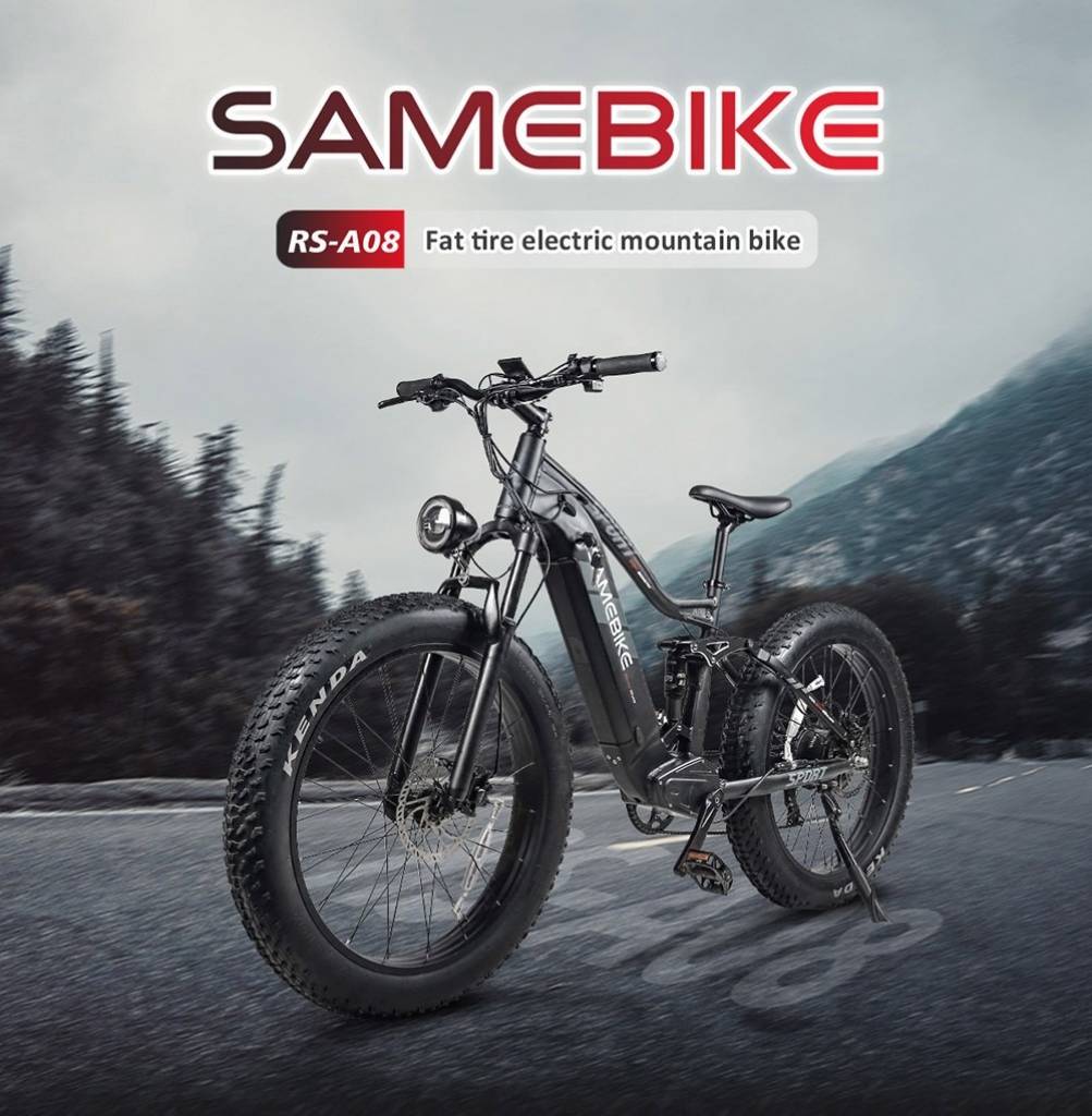 banggood, coupon, geekbuying, Samebike-RS-A08-Electric-Mountain-Bike