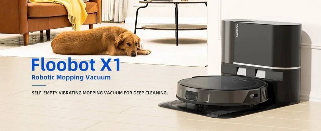banggood, coupon, geekbuying, Proscenic-X1-Robot-Vacuum-Cleaner-with-Self-Empty-Base