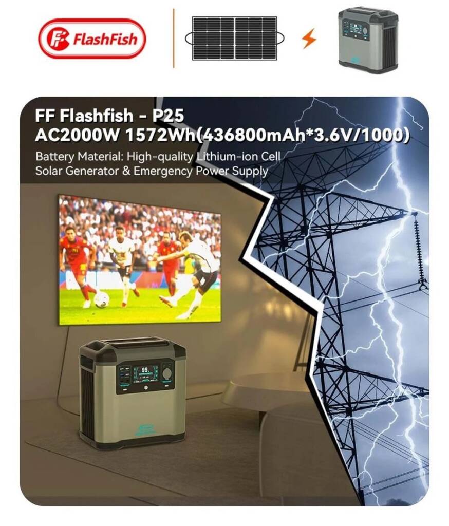 banggood, coupon, geekbuying, Flashfish-P25-Portable-Power-Station