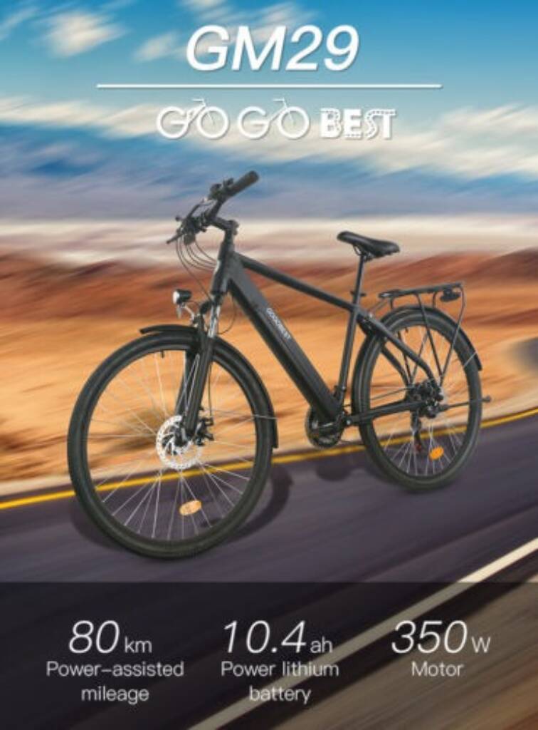 geekbuying, coupon, gogobest, GOGOBEST-GM29-Electric-City-Bicycle