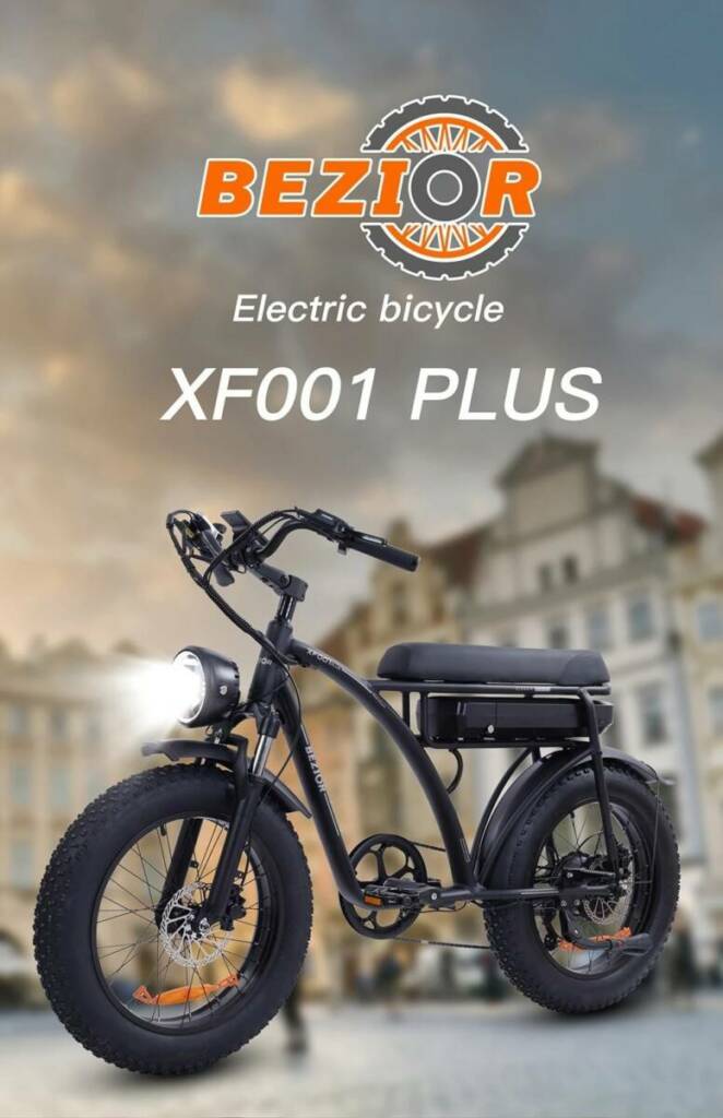 tomtop, coupon, geekbuying, BEZIOR-XF001-Plus-Electric-Mountain-Bike