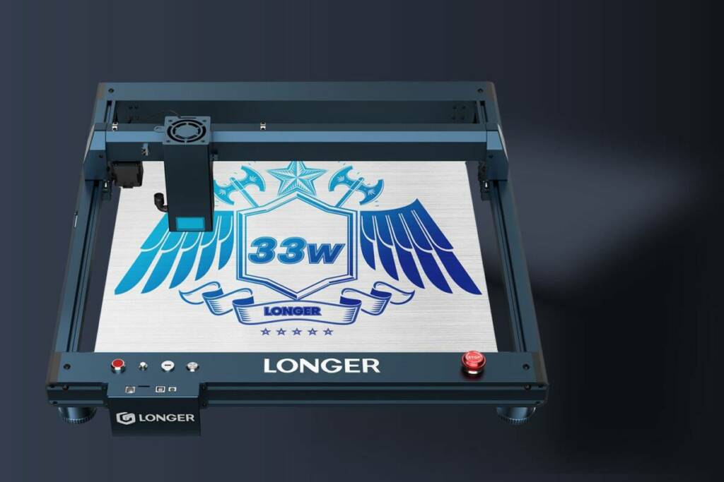 tomtop, coupon, geekbuying, Longer-Laser-B1-30W-Laser-Engraver-Cutter