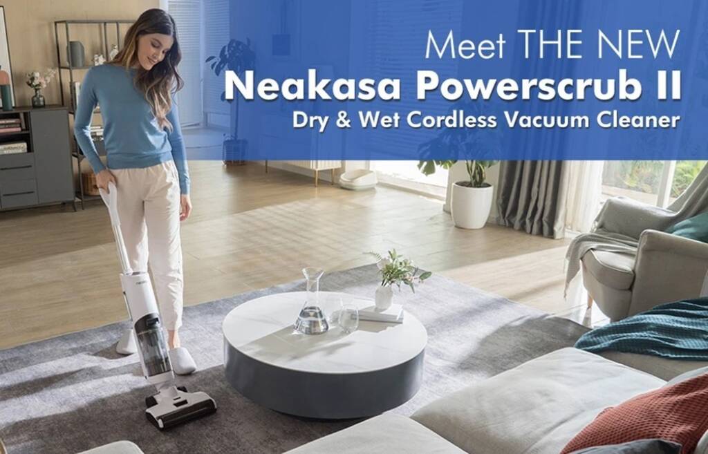 coupon, geekbuying, Neakasa-PowerScrub-2-Wet-Dry-Cordless-Vacuum-Cleaner