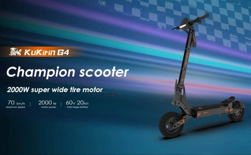 banggood, coupon, geekbuying, KuKirin-G4-Off-Road-Electric-Scooter