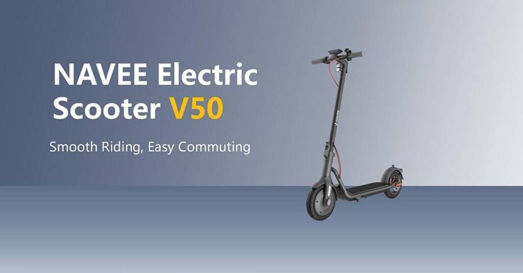 geekbuying, coupon, geekmaxi, NAVEE-V50-Foldable-Electric-Scooter