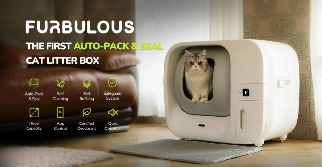 geekmaxi, coupon, geekbuying, Furbulous-Automatic-Self-Cleaning-and-Self-Packing-Cat-Litter-Box
