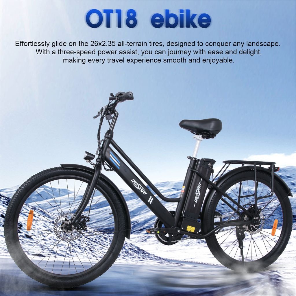 geekbuying, coupon, banggood, ONESPORT-OT18-Fat-Tire-Electric-Bicycle