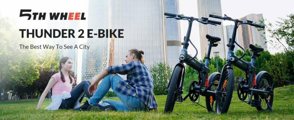 geekbuying, coupon, banggood, 5TH-WHEEL-Thunder-2EB05-Electric-Bicycle