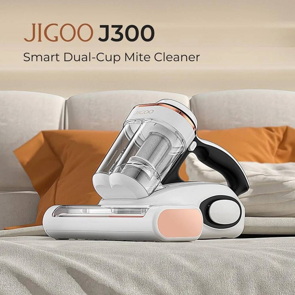 geekmaxi, coupon, geekbuying, JIGOO J300 Dual-Cup Smart Mite Cleaner