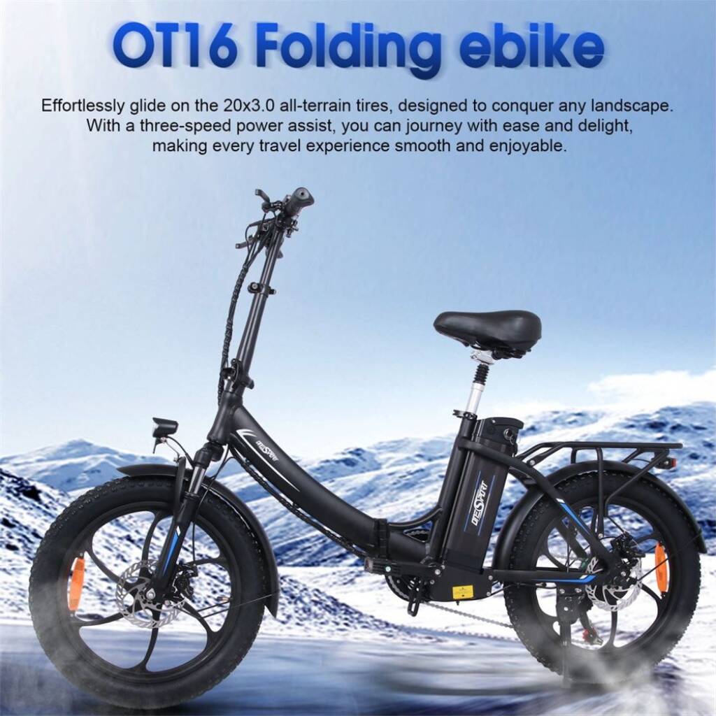 geekbuying, coupon, banggood, ONESPORT-OT16-Electric-Bicycle