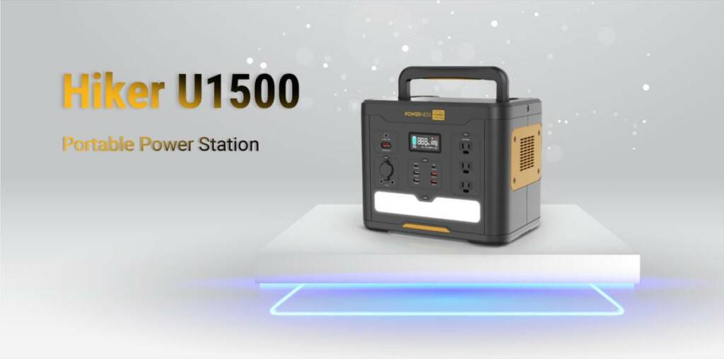 geekmaxi, coupon, geekbuying, Powerness-Hiker-U1500-Portable-Power-Station