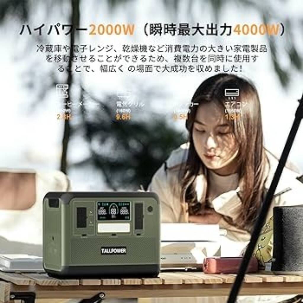 geekmaxi, coupon, geekbuying, TALLPOWER-V2000-Portable-Power-Station