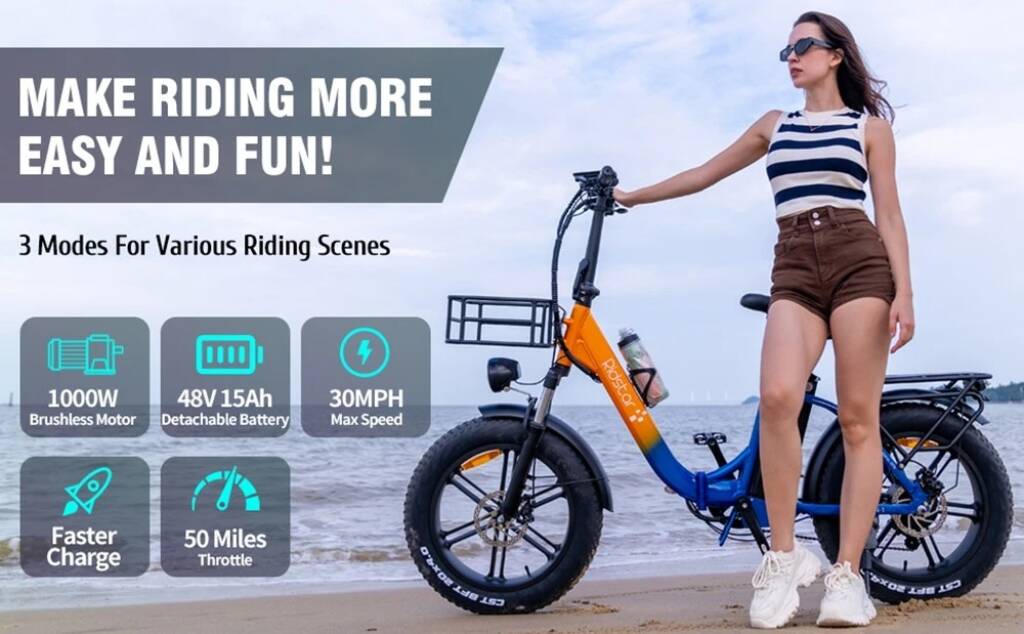 banggood, coupon, geekbuying, Ridstar-MN20-Electric-Bike