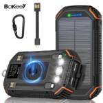 coupon, banggood, Bakeey-36000mAh-15W-Solar-Power-Bank-Wireless-Charging