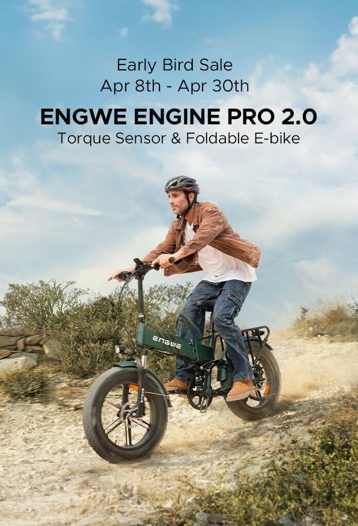 geekbuying, buybestgear, coupon, geekbuying, Engwe Engine Pro 2.0 E-Mountain Bike