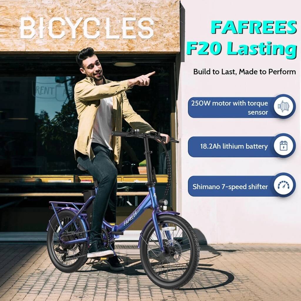 banggood, coupon, geekbuying, Fafrees-F20-Lasting-Electric-Bike