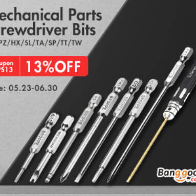 13% OFF Mechanical Parts for Screwdriver Bits from BANGGOOD TECHNOLOGY CO., LIMITED