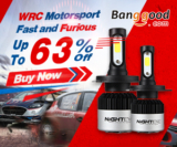 Up to 63% OFF for WRC Automobile Parts & Accessories Promotion from BANGGOOD TECHNOLOGY CO., LIMITED